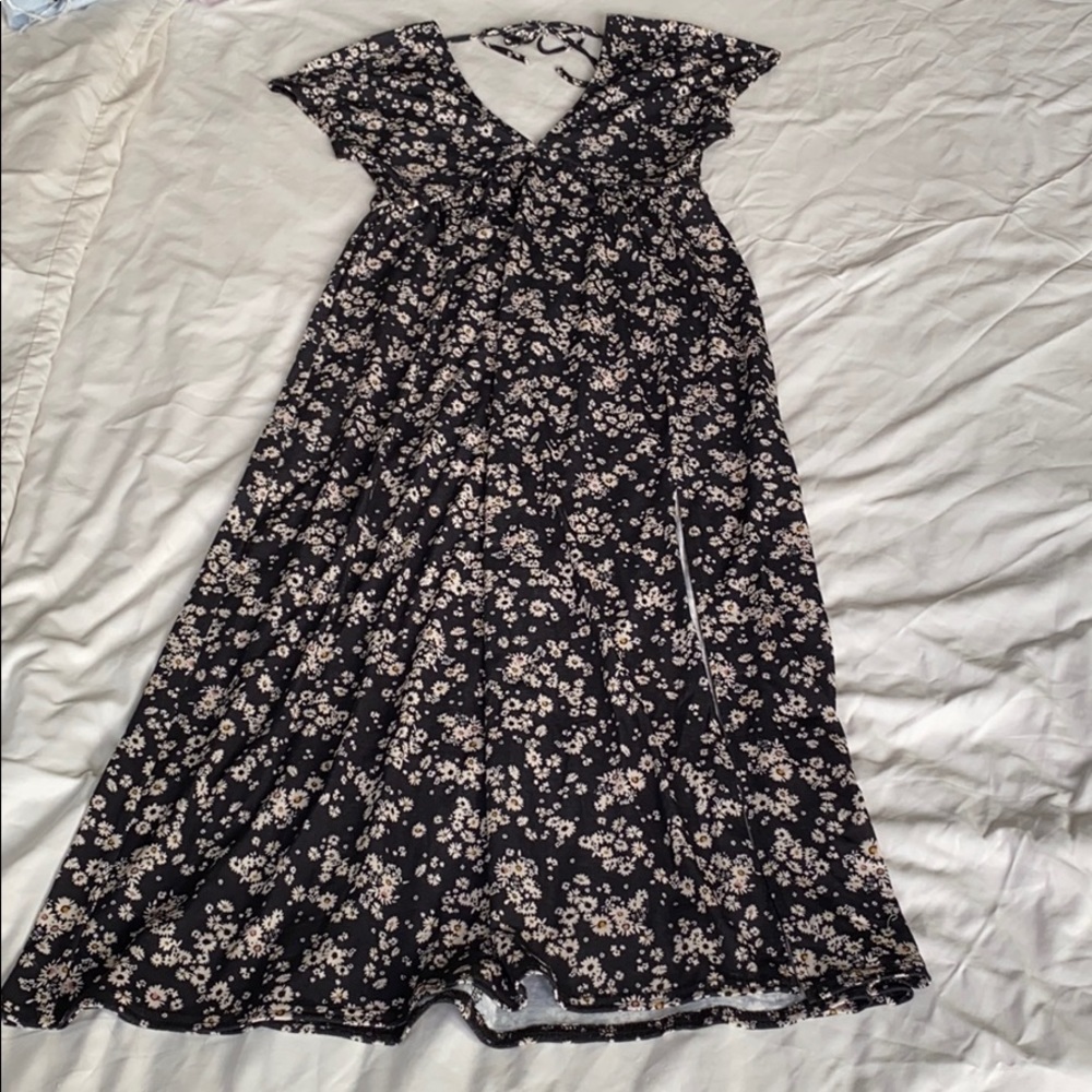 TOPSHOP floral maxi dress